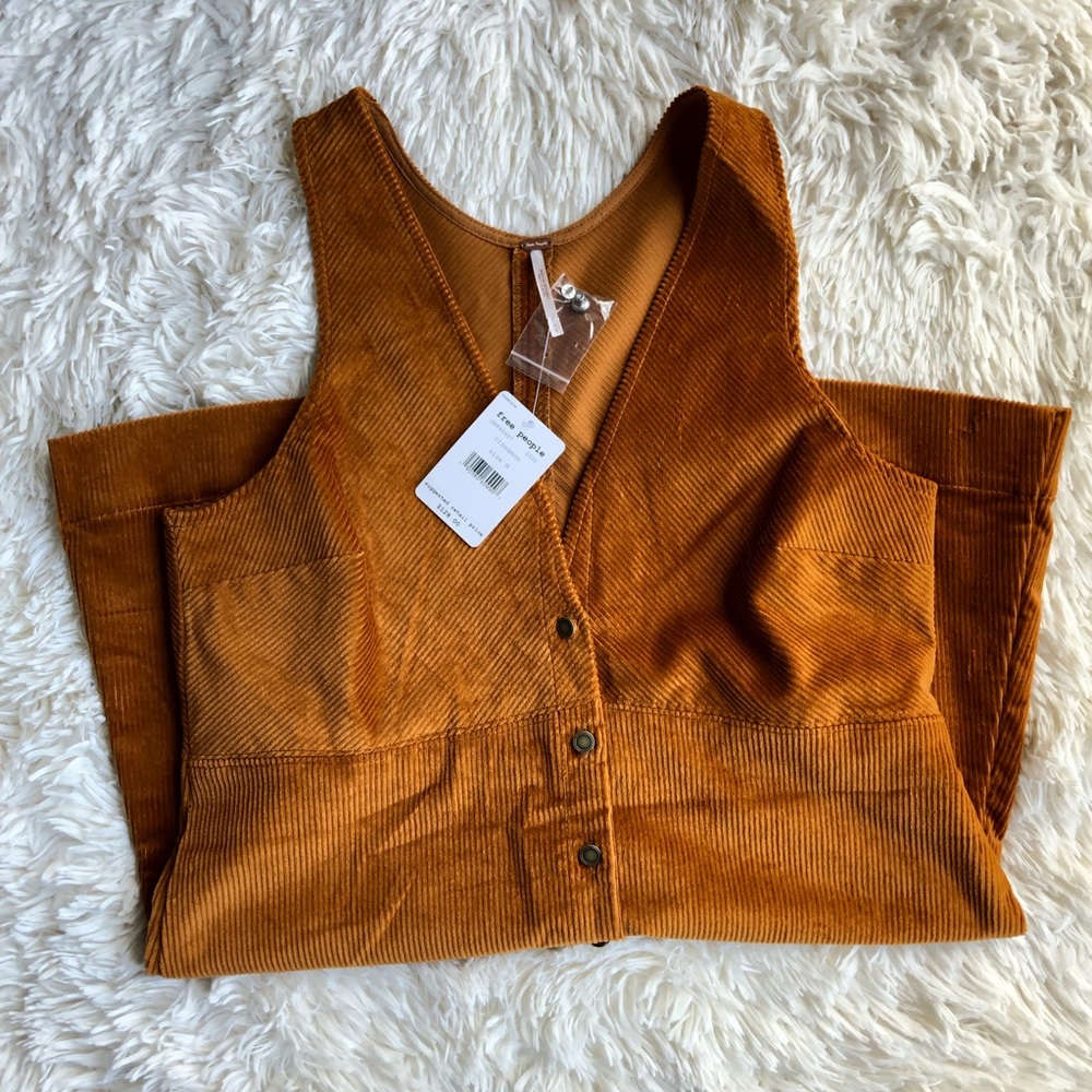 NWT Free People Corduroy Dress